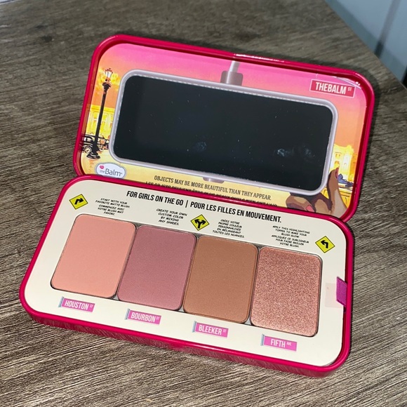 The Balm Blush set of 4 girl powder Brand NEW